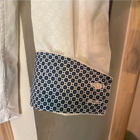 Ted Baker White Dress Shirt with Floral Texture - Picture 5 of 5